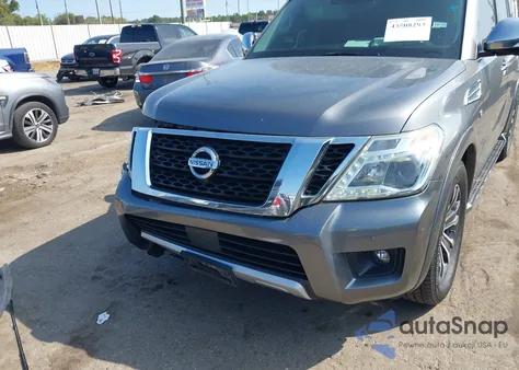 2018 Nissan Armada Sl из США, поврежденный, VIN JN8AY2ND3JX001211